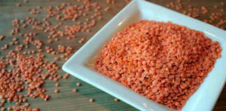 Red lentils Facepack is good for skin & glow