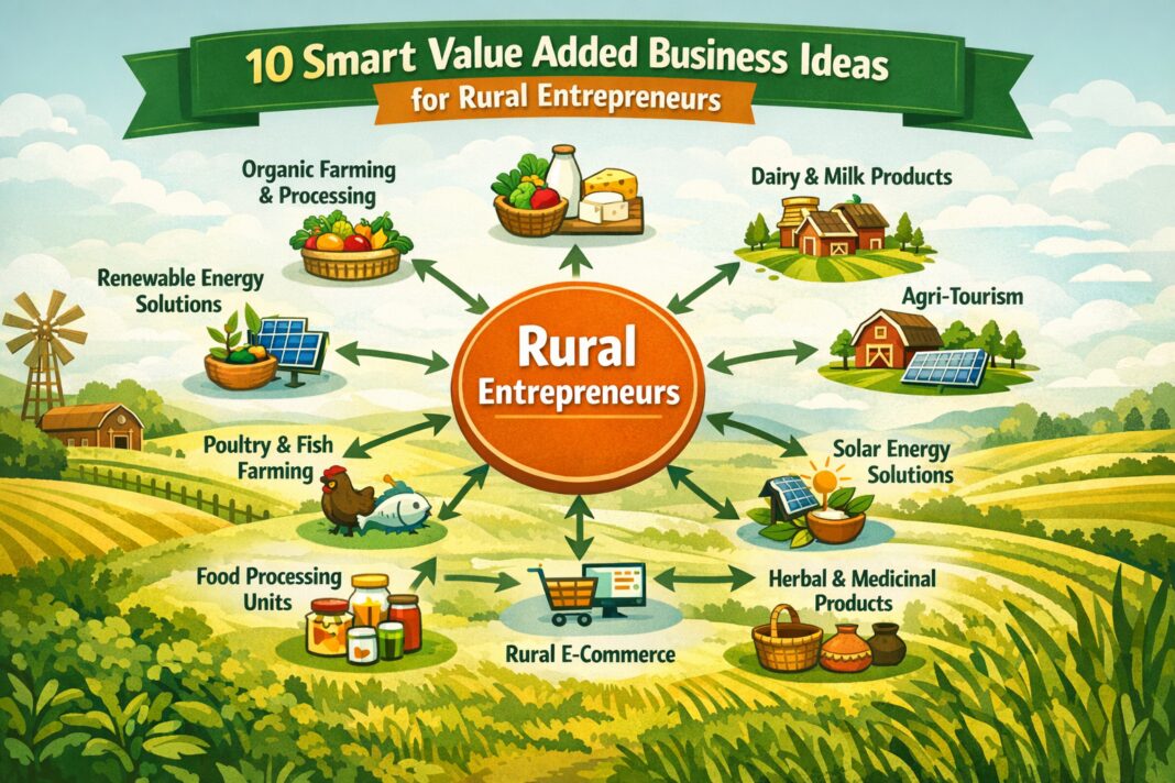 10 Business Ideas for Rural Entrepreneurs (Low Investment & High Profit) 10 Business Ideas for Rural Entrepreneurs (Low Investment & High Profit)