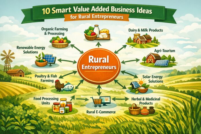 10 Business Ideas for Rural Entrepreneurs (Low Investment & High Profit) 10 Business Ideas for Rural Entrepreneurs (Low Investment & High Profit)
