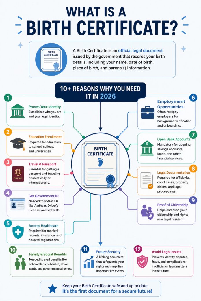What is a Birth Certificate? 10+ Reasons Why You Need It in 2026 What is a Birth Certificate? 10+ Reasons Why You Need It in 2026