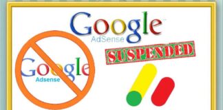 Your Google Adsense Account is Suspended