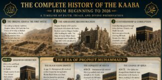 Complete history of the Kaaba from Beginning to 2026