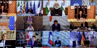 World Presidents How to Coordinate Corona Virus in Video Call Meeting