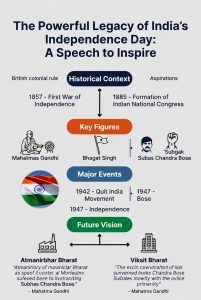 The Powerful Legacy of India's Independence Day: A Speech to Inspire