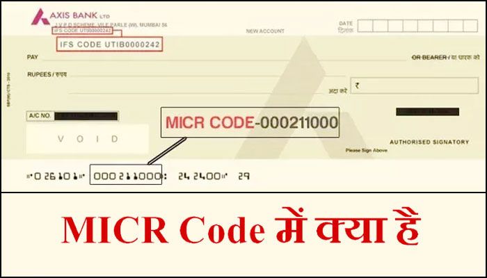 MICR क्या हैं? MICR Full Form Hindi