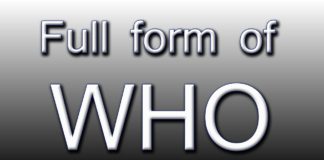 WHO क्या हैं? WHO Full Form in Hindi