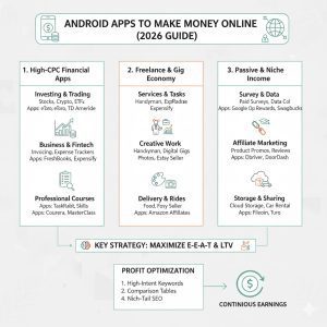 10 Legit Android Apps to Make Money Online in 2026