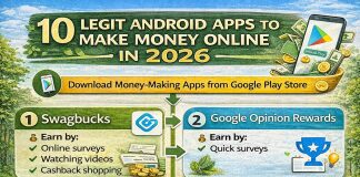 10 Legit Android Apps to Make Money Online in 2026 10 Legit Android Apps to Make Money Online in 2026