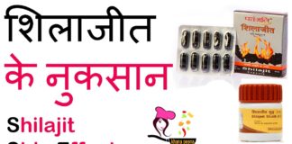 Shilajit नुकसान List in Hindi