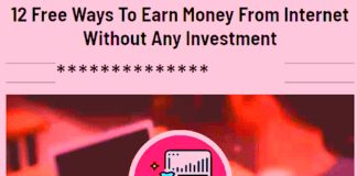 बिना किसी निवेश के 12 Free Ways To Earn Money From इंटरनेट