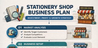 Stationery Shop Business Plan, Investment, Profit & Growth Strategy Stationery Shop Business Plan, Investment, Profit & Growth Strategy