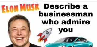 Describe a businessman you admire