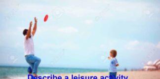 Describe a leisure activity near/on the sea that you want to try