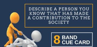 Describe a person who contributes to the society