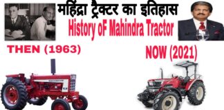 The History of the Mahindra Tractor