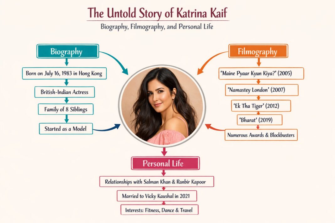 The Untold Story of Katrina Kaif Biography, Filmography, and Personal Life The Untold Story of Katrina Kaif Biography, Filmography, and Personal Life