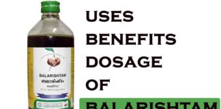 Balarishta Benefits and Side Effects