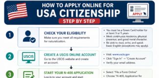 How to Apply Online for USA Citizenship How to Apply Online for USA Citizenship