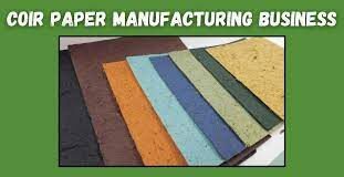 Coir Paper Manufacturing Business Plan in Hindi