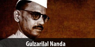 Gulzarilal Nanda Biography in Hindi