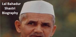 Lal Bahadur Shastri Biography and History in Hindi