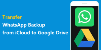How To Transfer WhatsApp Backup from iCloud to Google Drive