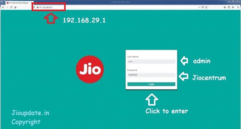 Jio Broadband Router Password Jio Broadband Router