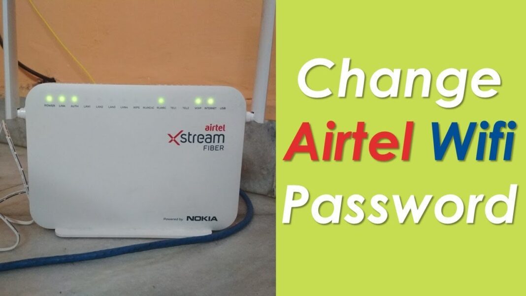 Airtel Broadband Router Password Airtel Broadband Router