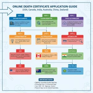 Death Certificate Online Application Process – Documents, Fees & Steps Explained
