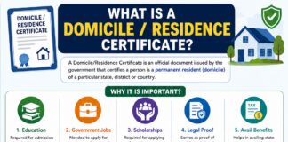 What is a Domicile Certificate (Importance and Online Application) What is a Domicile Certificate (Importance and Online Application)