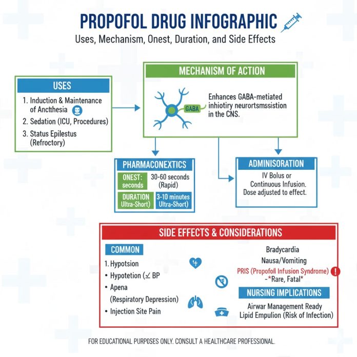Propofol Drug Uses Benefits and Symptoms Side Effects Propofol Drug Uses Benefits and Symptoms Side Effects