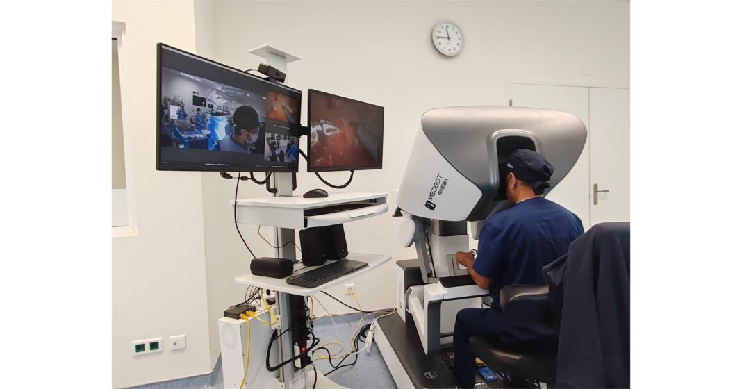In 2025, MicroPort MedBot used for Telesurgery In 2025, MicroPort MedBot used for Telesurgery