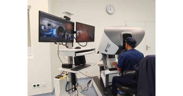 In 2025, MicroPort MedBot used for Telesurgery In 2025, MicroPort MedBot used for Telesurgery