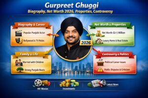 Gurpreet Ghuggi Biography, Net Worth 2026, Properties, Controversy