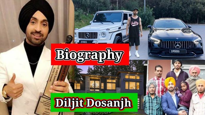 Diljit Dosanjh Biography, Net Worth and Properties Diljit Dosanjh Biography