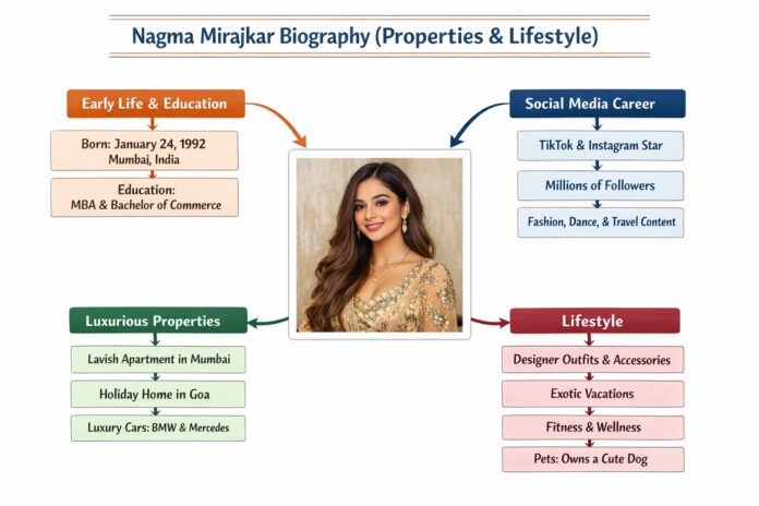 Nagma Mirajkar Biography (Properties & Lifestyle) Nagma Mirajkar Biography (Properties & Lifestyle)