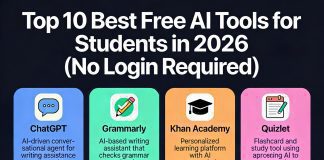 Top 10 Best Free AI Tools for Students in 2026 (No Login Required) Top 10 Best Free AI Tools for Students in 2026 (No Login Required)