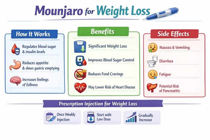 Mounjaro for Weight Loss Benefits, Side Effects, and How It Works Mounjaro for Weight Loss Benefits, Side Effects, and How It Works