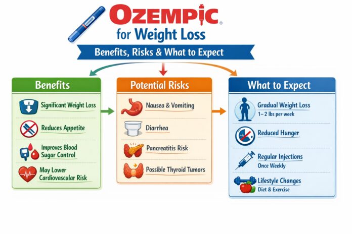 Ozempic for Weight Loss Benefits, Risks & What to Expect Ozempic for Weight Loss Benefits, Risks & What to Expect