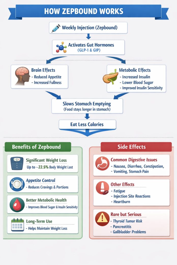 How Zepbound Works for Weight Loss, Benefits & Side Effects How Zepbound Works for Weight Loss, Benefits & Side Effects