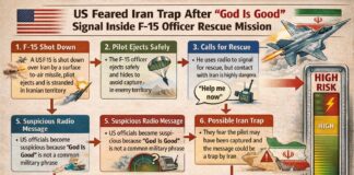US Feared Iran Trap After “God Is Good” Signal Inside F-15 Officer Rescue Mission US Feared Iran Trap After “God Is Good” Signal Inside F-15 Officer Rescue Mission