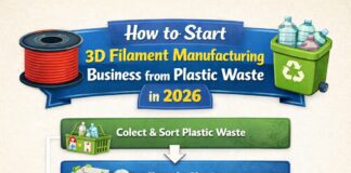 3D Filament Manufacturing Business from Plastic Waste 3D Filament Manufacturing Business from Plastic Waste