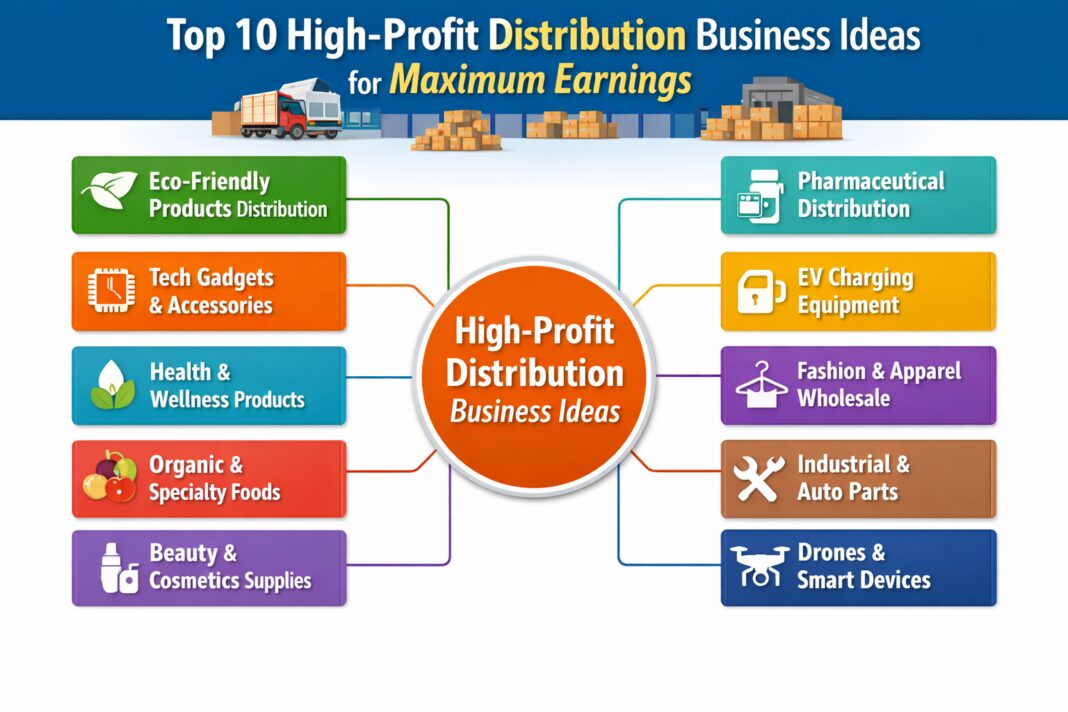 Top 10 High-Profit Distribution Business Ideas for Maximum Earnings Top 10 High-Profit Distribution Business Ideas for Maximum Earnings