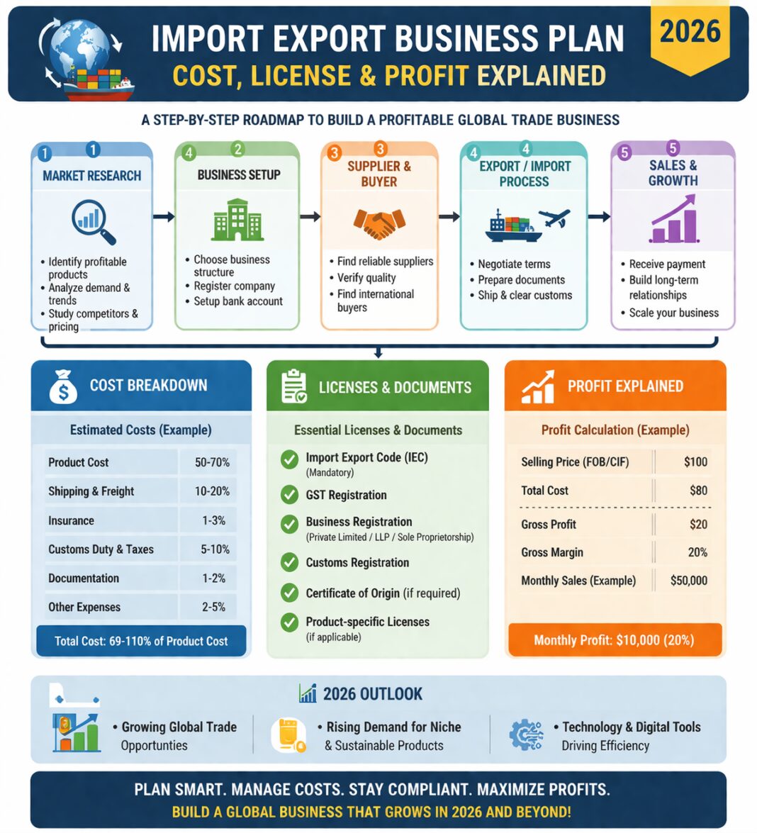Import Export Business Plan, Cost, License & Profit Explained Import Export Business Plan, Cost, License & Profit Explained